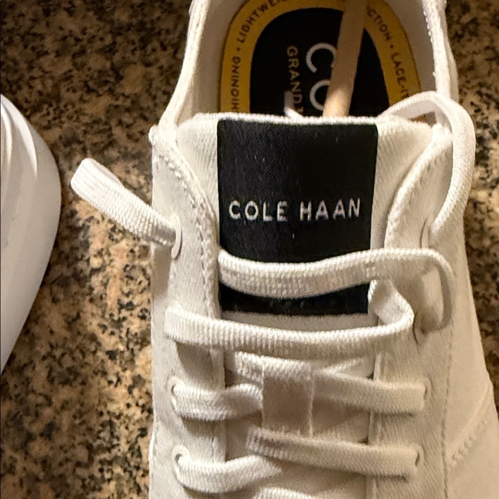 Cole Haan Men's White Sneakers size 10 men - Picture 8 of 10